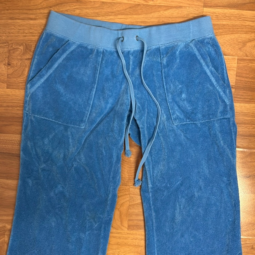 Original Juicy Couture Terry Cloth Cropped Pants - Picture 2 of 7